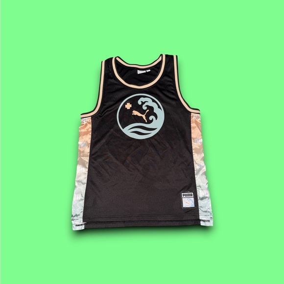 Puma x Pink Dolphin tank top jersey black men’s small - Picture 1 of 4